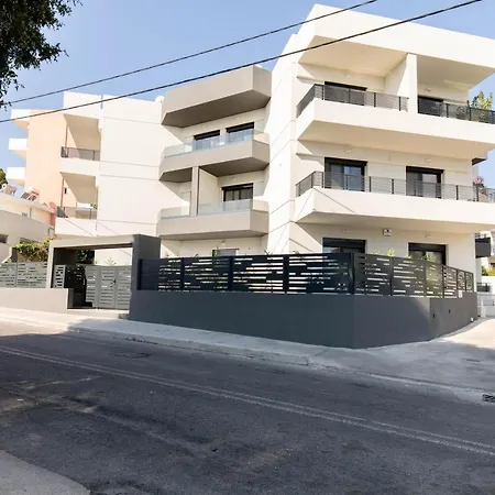 아파트 Aegean Retreat Luxury Rhodes City